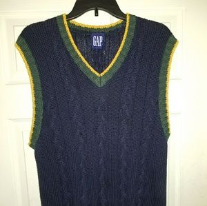Wool vintage gap vest